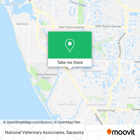 National Veterinary Associates map