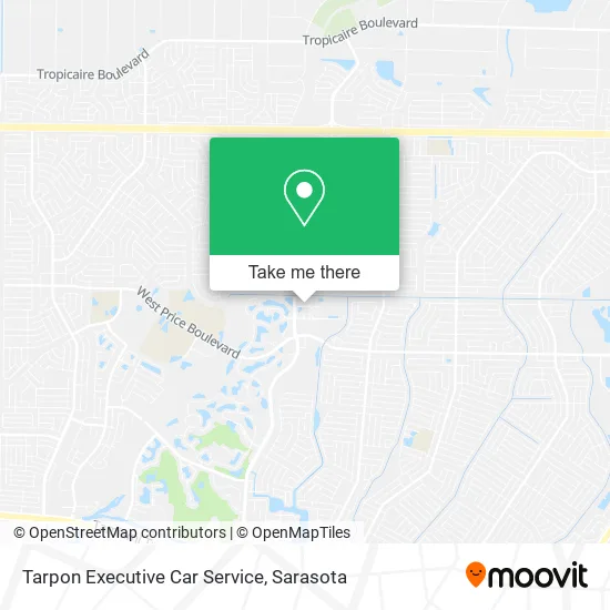 Tarpon Executive Car Service map