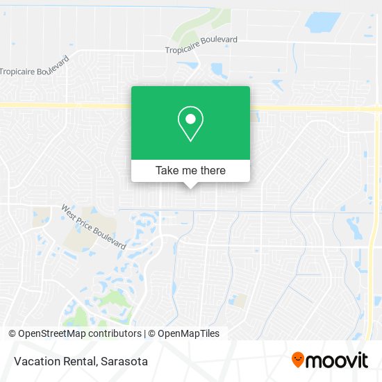 Mapa de Vacation Rental