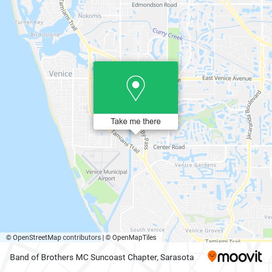 Band of Brothers MC Suncoast Chapter map