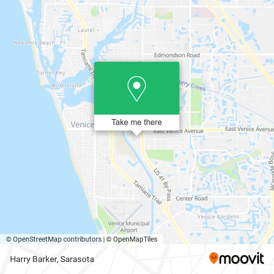 Harry Barker map