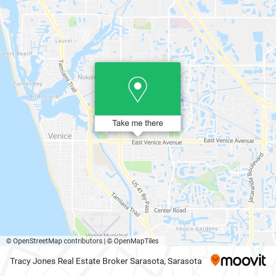 Mapa de Tracy Jones Real Estate Broker Sarasota