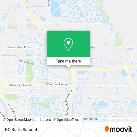 Mapa de BC Bank