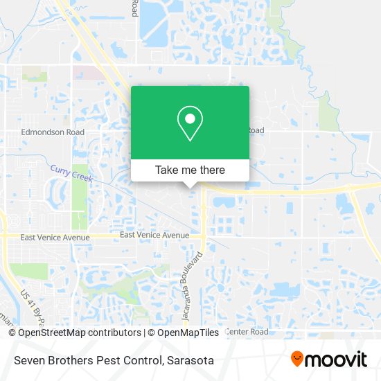 Seven Brothers Pest Control map