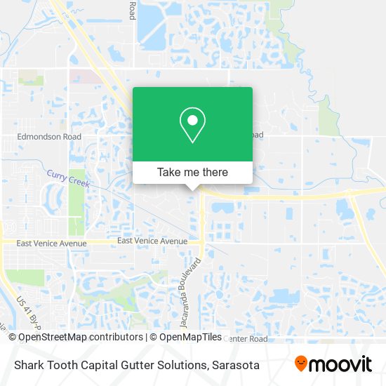 Shark Tooth Capital Gutter Solutions map