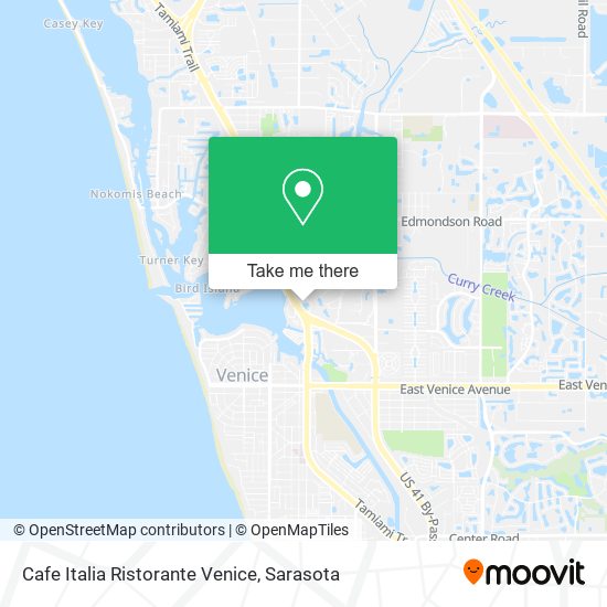 Cafe Italia Ristorante Venice map