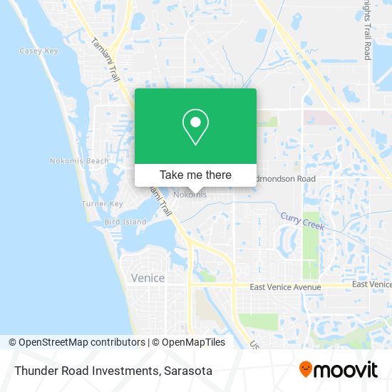 Thunder Road Investments map
