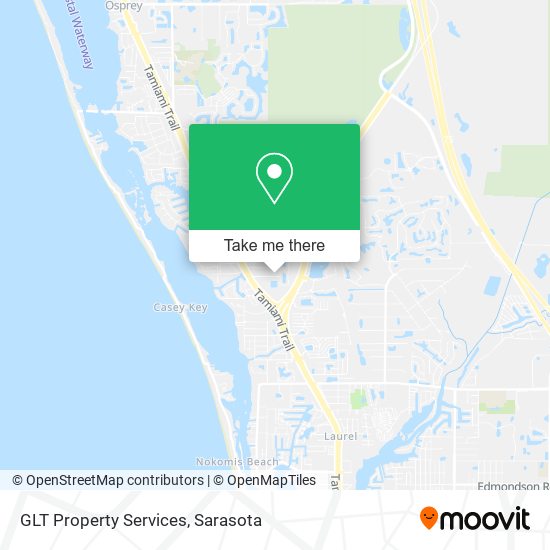 GLT Property Services map