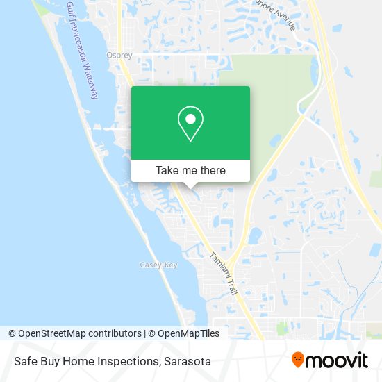 Safe Buy Home Inspections map