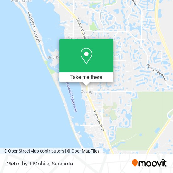 Metro by T-Mobile map