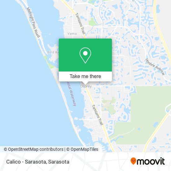 Mapa de Calico - Sarasota