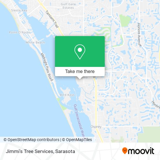 Jimmi's Tree Services map