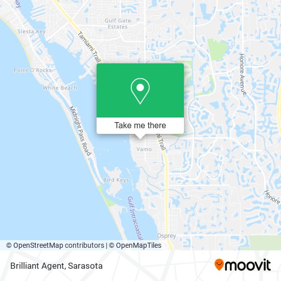 Mapa de Brilliant Agent