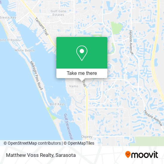 Mapa de Matthew Voss Realty