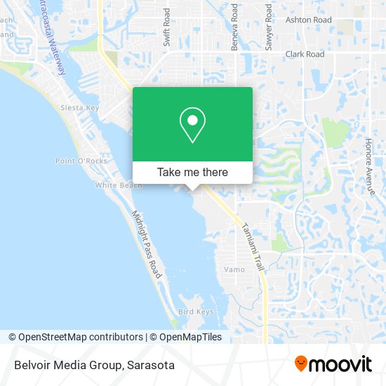 Belvoir Media Group map