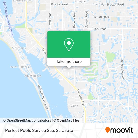 Mapa de Perfect Pools Service Sup