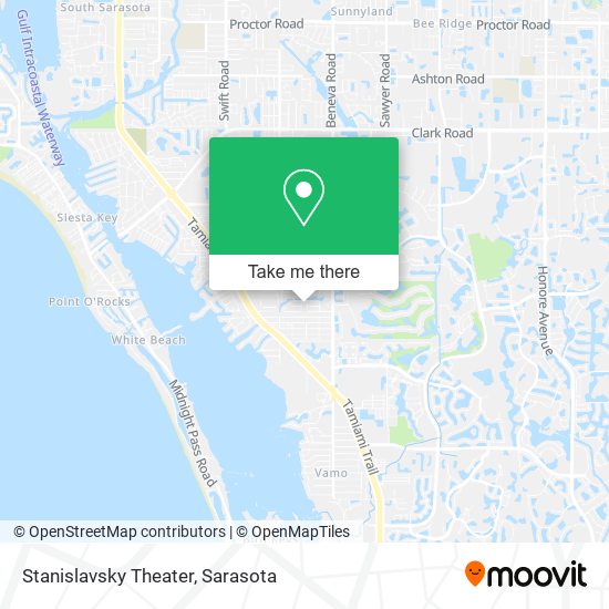 Mapa de Stanislavsky Theater