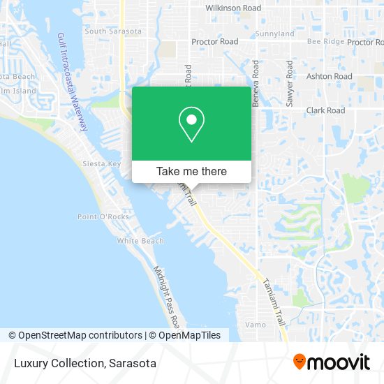 Mapa de Luxury Collection