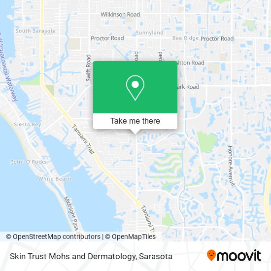 Skin Trust Mohs and Dermatology map