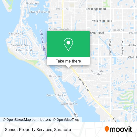 Sunset Property Services map