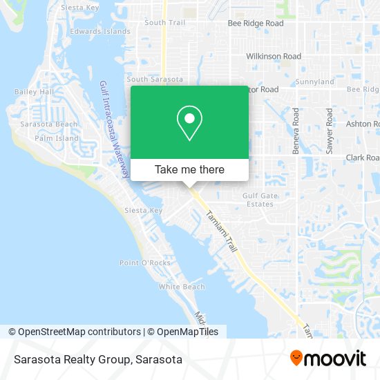 Sarasota Realty Group map