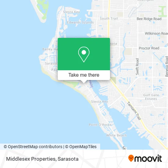 Middlesex Properties map