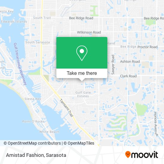 Amistad Fashion map