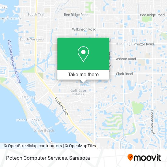 Pctech Computer Services map
