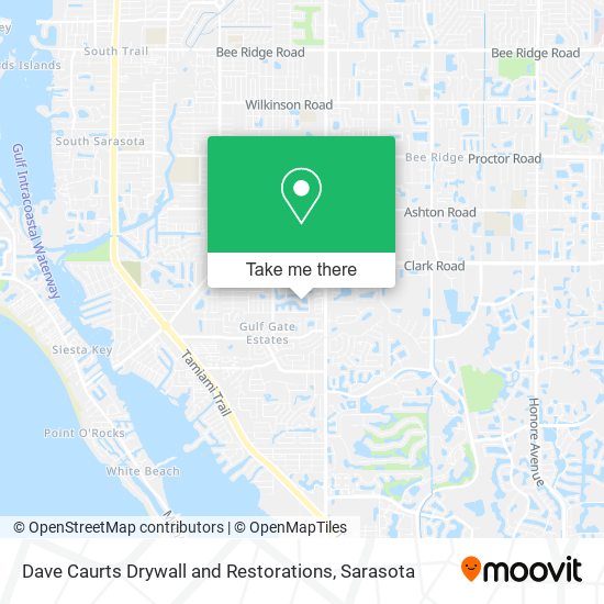Dave Caurts Drywall and Restorations map