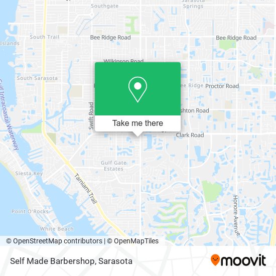 Self Made Barbershop map