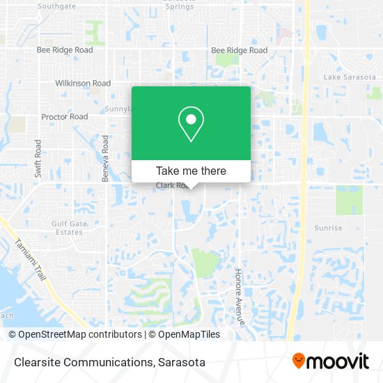 Clearsite Communications map