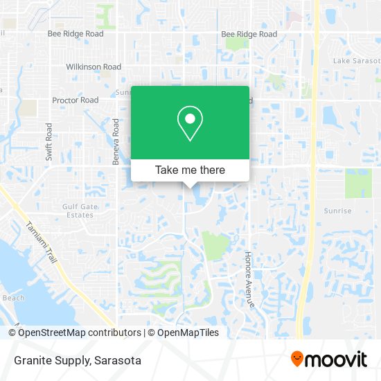 Mapa de Granite Supply