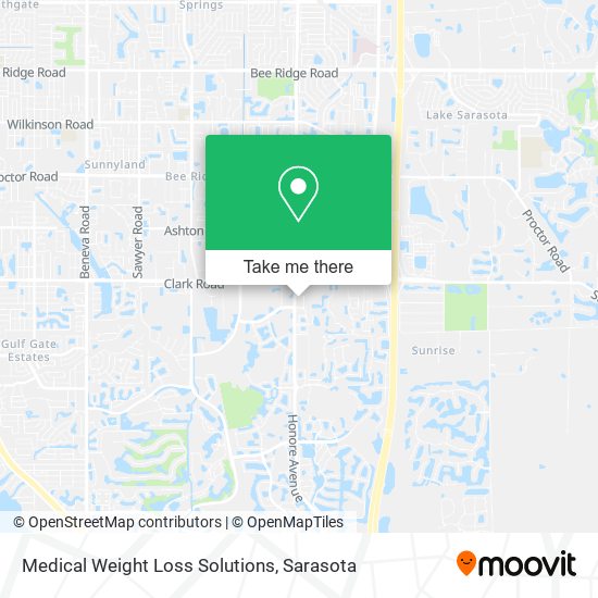 Medical Weight Loss Solutions map