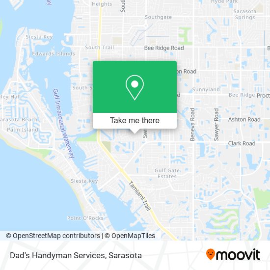 Mapa de Dad's Handyman Services