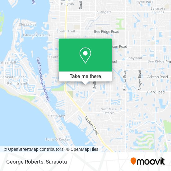 Mapa de George Roberts