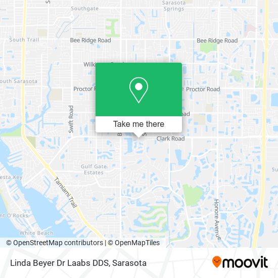 Linda Beyer Dr Laabs DDS map