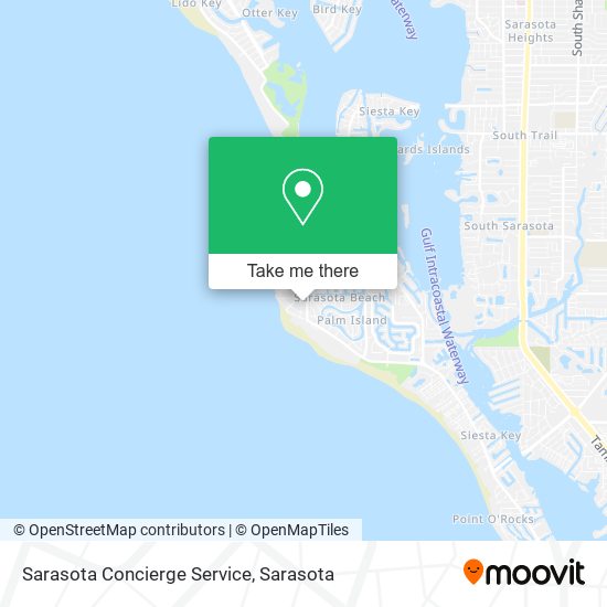 Mapa de Sarasota Concierge Service