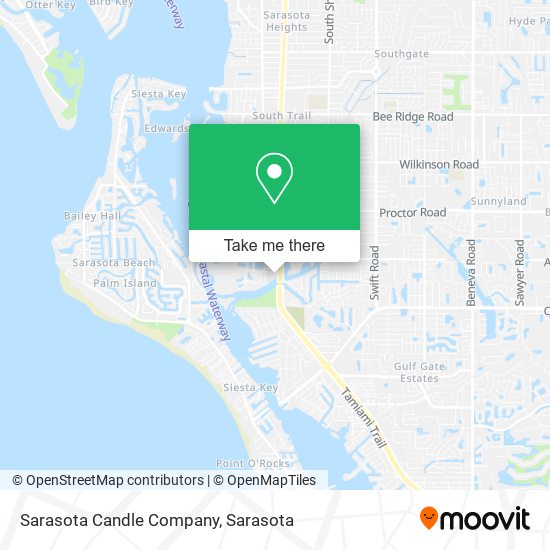 Mapa de Sarasota Candle Company