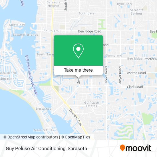 Guy Peluso Air Conditioning map