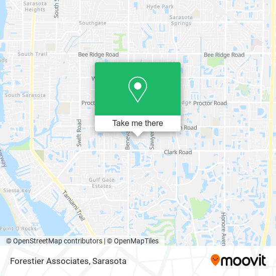 Forestier Associates map