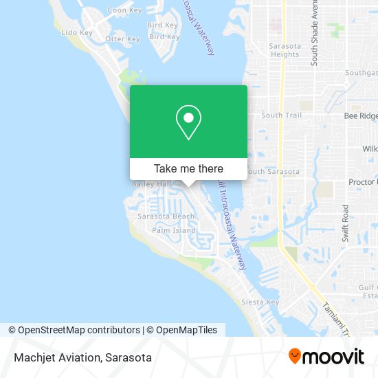 Mapa de Machjet Aviation