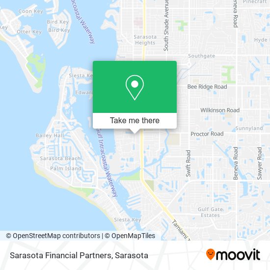 Mapa de Sarasota Financial Partners