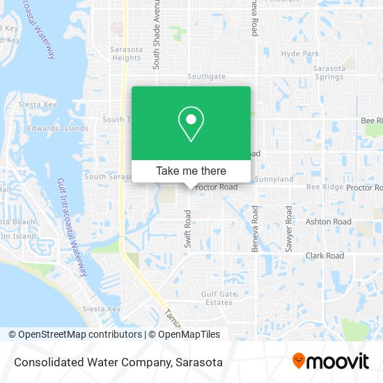 Consolidated Water Company map