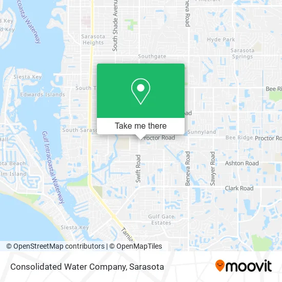 Consolidated Water Company map