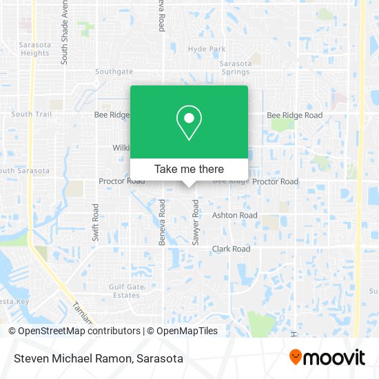 Steven Michael Ramon map