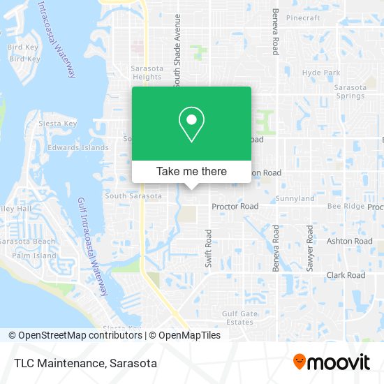 TLC Maintenance map