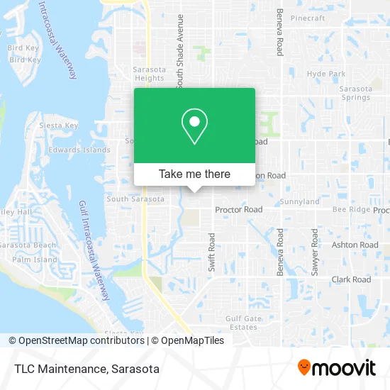 TLC Maintenance map