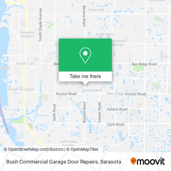 Bush Commercial Garage Door Repairs map