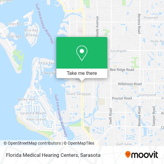 Mapa de Florida Medical Hearing Centers