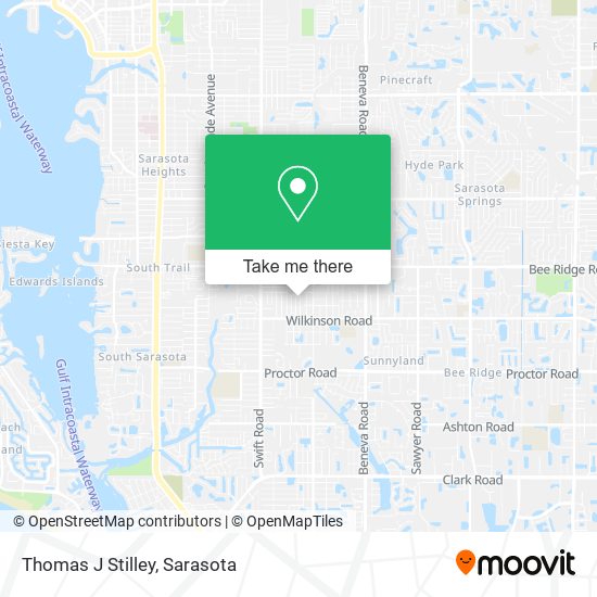 Mapa de Thomas J Stilley